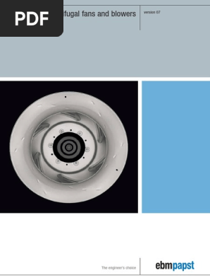 Embpapst Centrifugal Fans Blowers Pdf