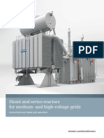Brochure - Shunt-And-Series-Reactors For Medium - and High-Voltage Grids PDF