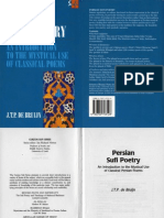 Bruijn, Persian Sufi Poetry, 1997