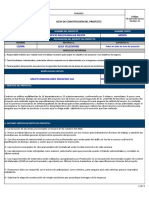 Acta de Constitucion 001