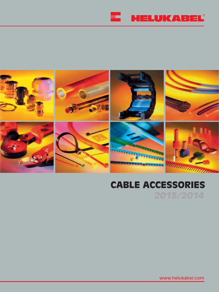 20132014 Cable Accessories PDF PDF Cable Electrical Connector
