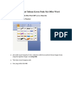 Cara Membuat Tulisan Keren Pada Ms
