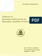 USEPA, A Survey of Emissions and Controls For Hazardous and Other Pollutants (Feb, 1973) PDF