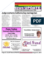GLBT News UPDATE August 7 2010 Special Pro 8 Edition