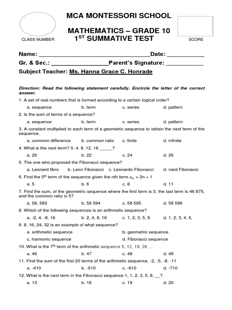 Solution 3rd grading summative test 3rd studypool vrogue co