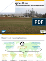 1765 Precision Agriculture Using SAP HANA and F4F Cloud Integration To Improve Agribusiness