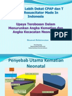 CPAP Dan T PIECE Resuscitator Made in Indonesia.