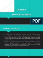 Ch9 - Bank Reconciliation