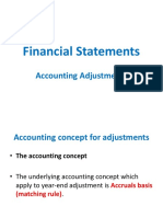 Accounting Adjustments (3)