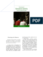 Papa Francisco Semana Santa PDF