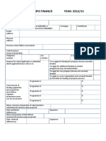 NPO Business Plan - 2012