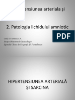 Curs 7 - HTA Gestationala. Patologia Lichidului Amniotic Si A Anexelor Fetale