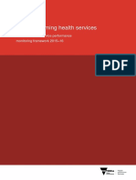 2015-16 High-performing Health Services Victorian Health Services Performance Framework - PDF