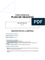 Plan de Negocio Constructora PDF