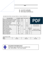 Stanson Technology: PNP Transistor D882 3.0A