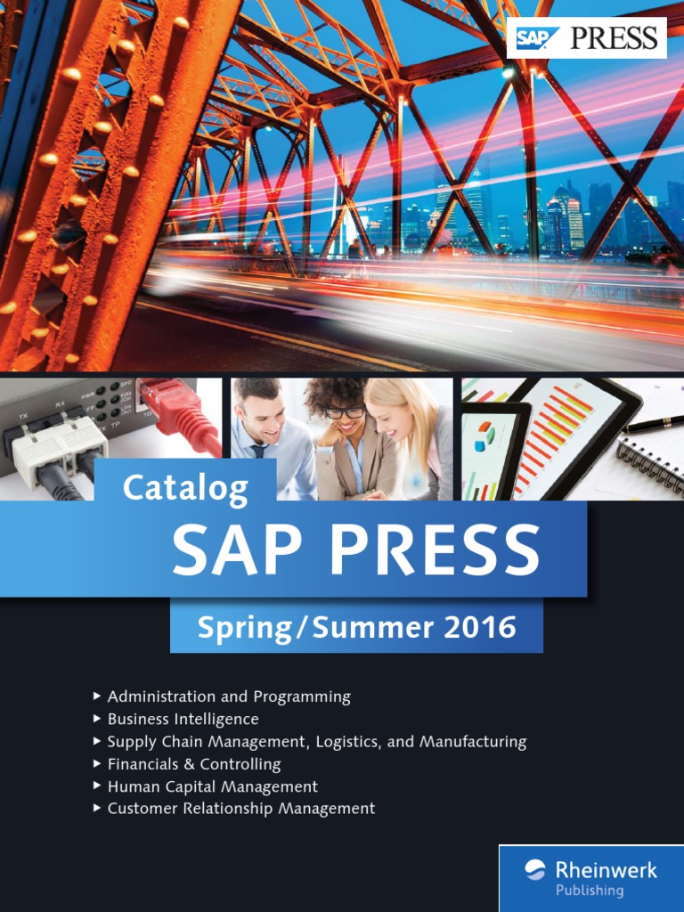 SAP PRESS Spring/Summer 2016 Catalog | PDF | Sap Se | Business Intelligence