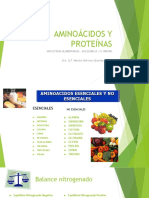 Aminoácidos y Proteínas Bioquimica IV Unidad