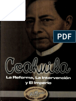 COAHUILA La Reforma, La Intervencion y El Imperio