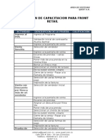 Evaluacion Capacitacion Front Retail Usuario 20-01-2010