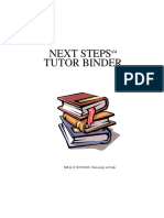 Next Steps Tutor Binder - 170516
