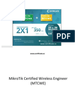 MTCWE Certificate