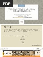 Terapia ocupacional social Panorama Nacional (UFMG 2017)