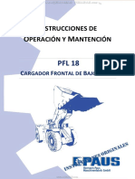 Manual Instruccion Operacion Mantenimiento Scooptram pfl18 Paus Seguridad Componentes Sistemas Inspeccion PDF