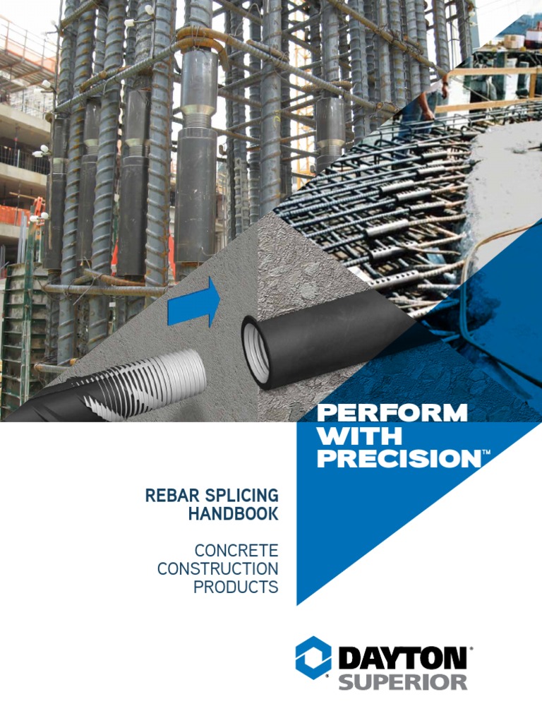 Rebars Splicing Handbook - Dayton Superior | PDF | Materials | Building  Engineering