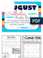 2017 August Catholic Kids Bulletin
