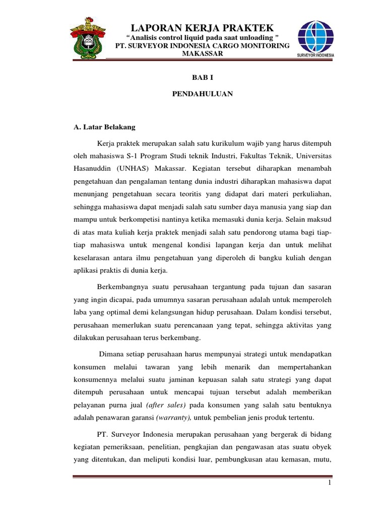 Laporan Kp 1