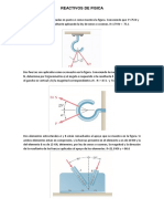 Reactivos de Fisica