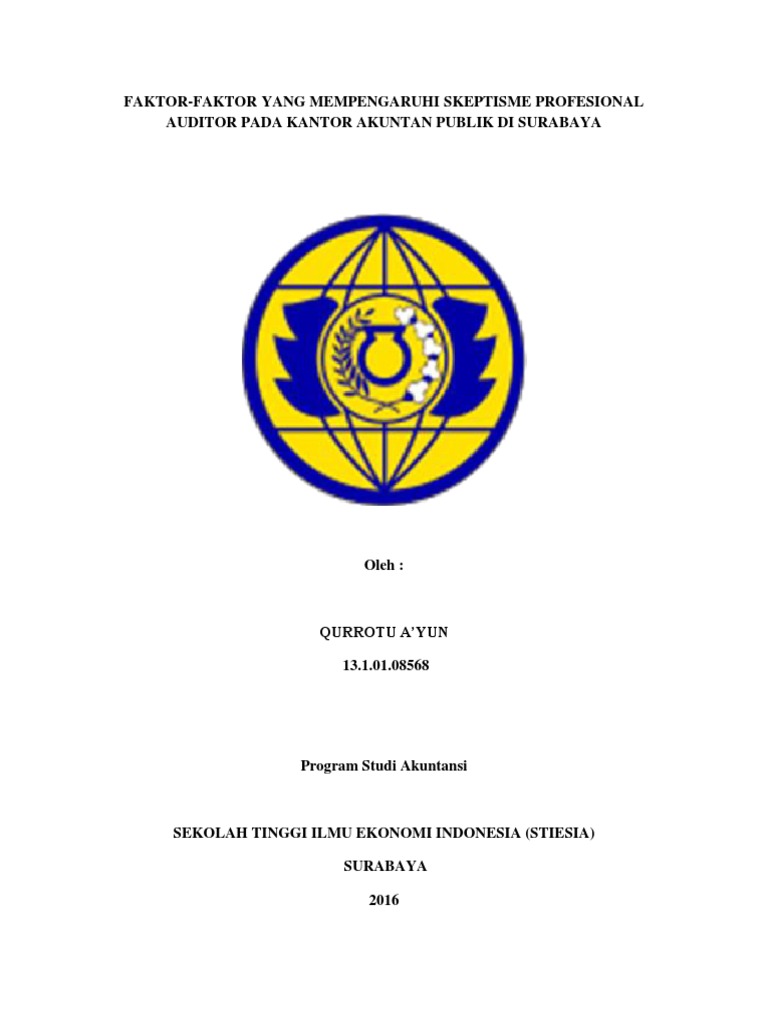 Cover Skripsi Qurrotu