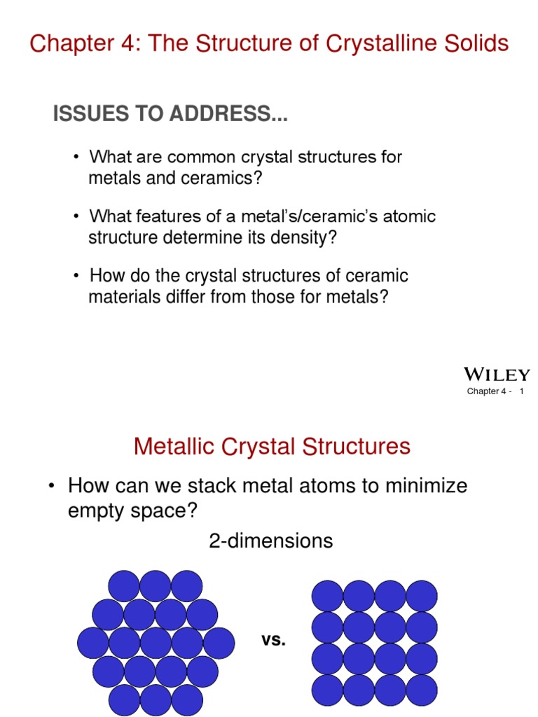 Structure of Crystalline Solid | PDF | Ionic Bonding | Ion