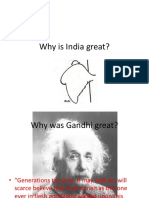Why Is India Great