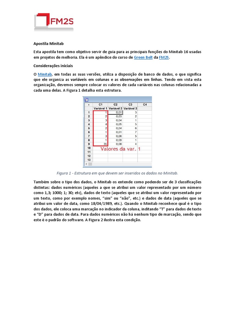 Manual de Minitab PDF Histograma Janela (informática)
