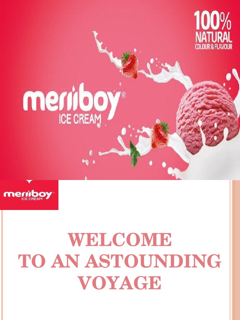 Meriiboy Tasting Session Ice Cream Flavor