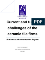 Current and Future Challenges of The Ceramic Tile Firms