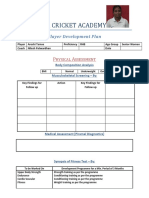 Development Plan Format