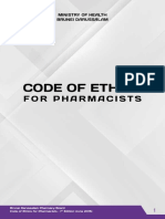 Code of Ethics For Pharmacist - 1st Edition (June 2015)