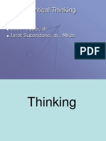 V Critical Thinking-030908b