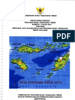 Perda RTRW Provinsi NTT 2010 2030