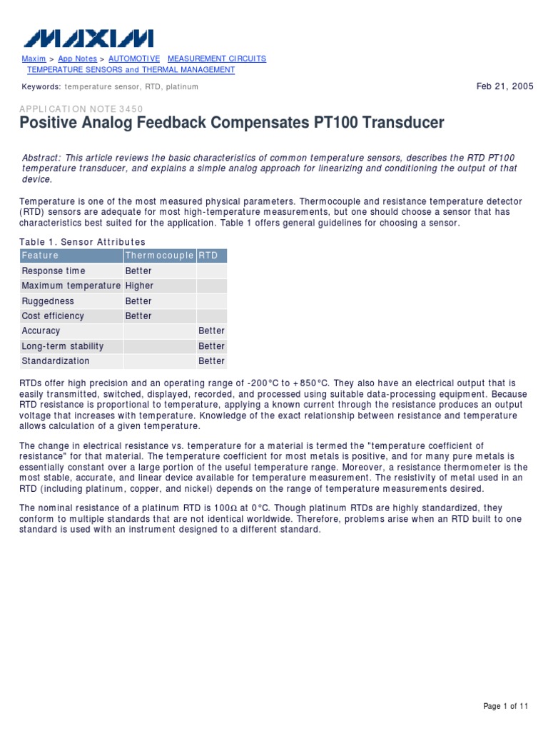 An3450 Pdf Sensor Analog To Digital Converter