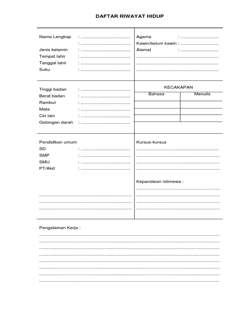 Blangko Administrasi Ta 2017pdf
