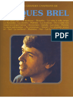 Jacques Brel Les Plus Grandes Chansons