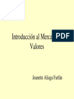 Introducción Al Mvalores 1 Clase