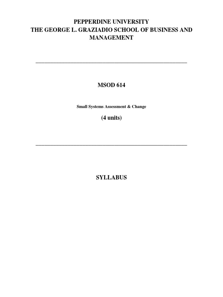 Syllabus Msod 2b614 2bassignments 2bupsilon 2bprime Final | PDF ...