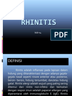 SGD 4 - Rhinitis