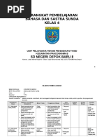 Perangkat Pembelajaran Basa Sunda Basa Sunda SD MI Kelas 4