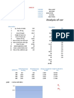 Analysis of consolidation test data: Observation: Time (Min) 100 σ (KN/m)