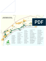 Mapa de UCs Do Corredor Da Serra Do Mar - Reserva Da Biosfera